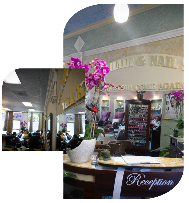 A photo inside a shop in Hunny Hair and Nail Spa